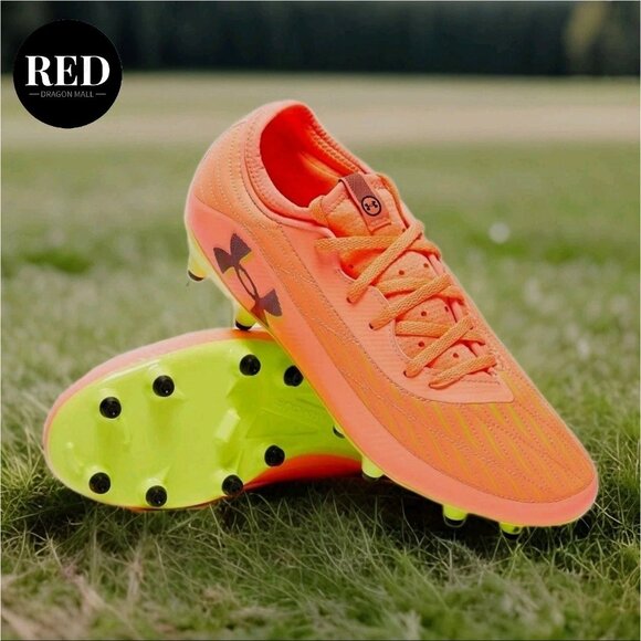 Under Armour Unisex UA Magnetico Select 4 FG Soccer Cleats Orange - Men\'s Sz 13